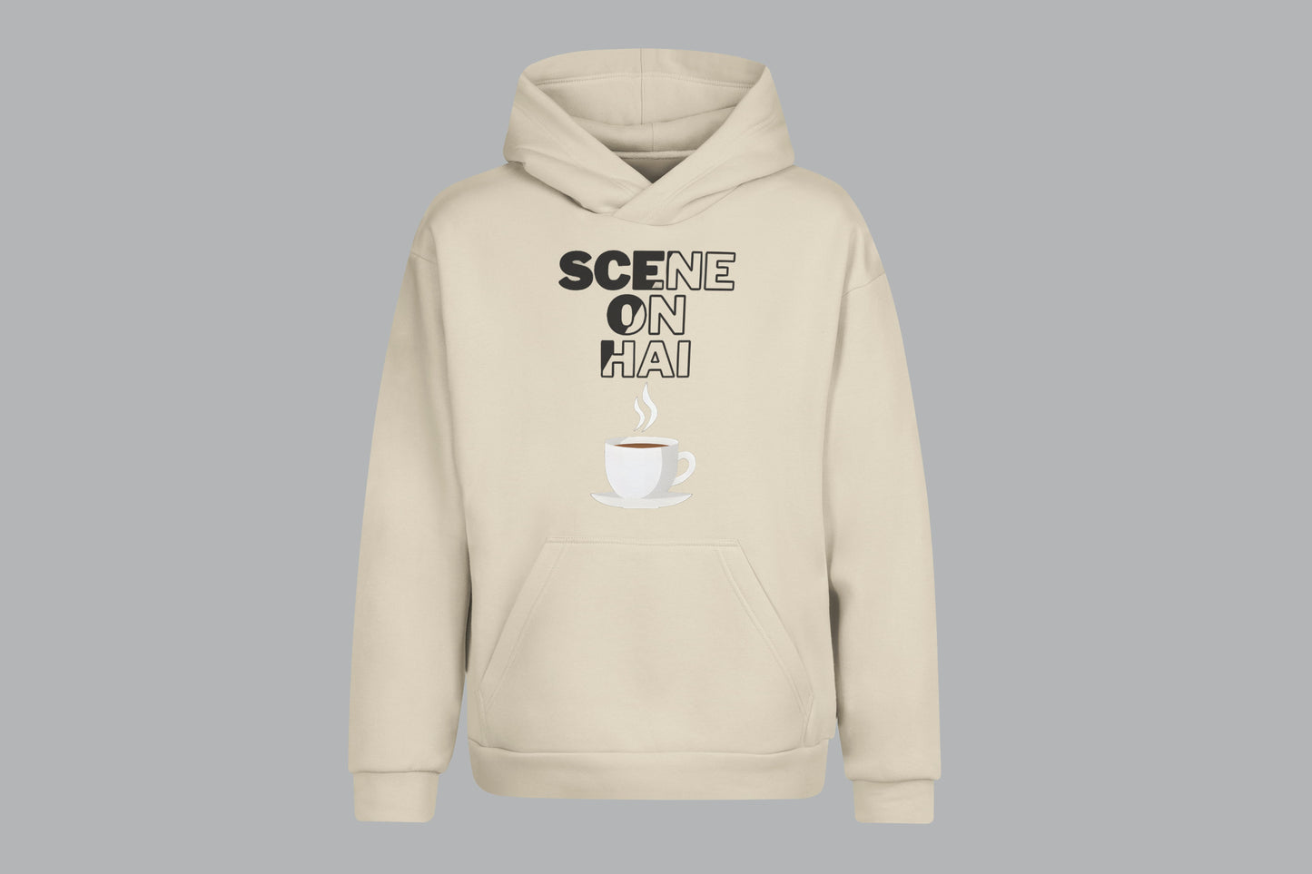 Scene On Hai Printed Hoodie