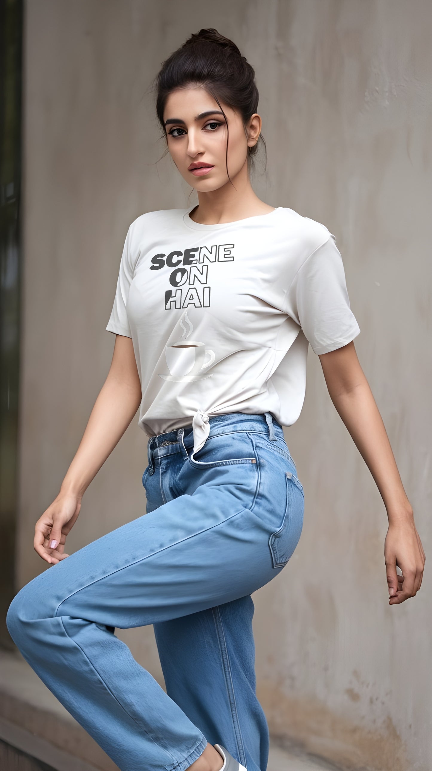 Scene On Hai Printed T-Shirt